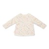 Bluza din bumbac organic - Alb - Fairy Garden - Little Dutch