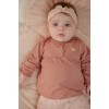 Bluza din bumbac organic - Pink Blush - Fairy Garden - Little Dutch