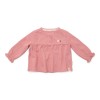 Bluza din bumbac organic - Pink Blush - Fairy Garden - Little Dutch