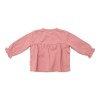 Bluza din bumbac organic - Pink Blush - Fairy Garden - Little Dutch