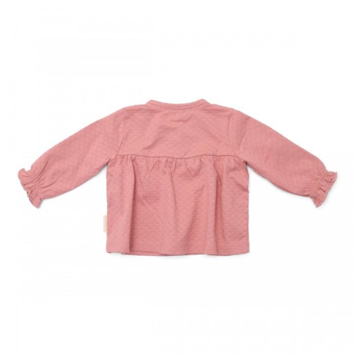 Bluza din bumbac organic - Pink Blush - Fairy Garden - Little Dutch