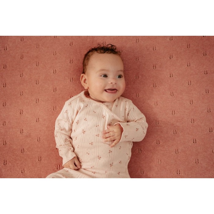Bluza petrecuta din bumbac organic - Fairy Flowers - Fairy Garden - Little Dutch