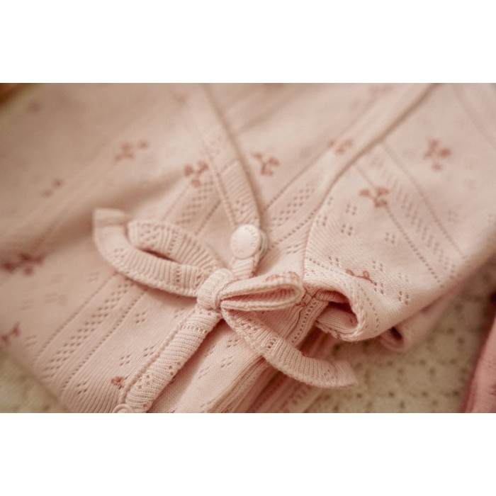 Bluza petrecuta din bumbac organic - Fairy Flowers - Fairy Garden - Little Dutch