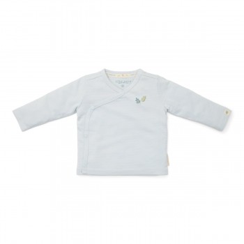 Bluza petrecuta din bumbac organic - Blue - Forest Friends - Little Dutch Bluza petrecuta din bumbac organic - Blue - Forest Friends - Little Dutch