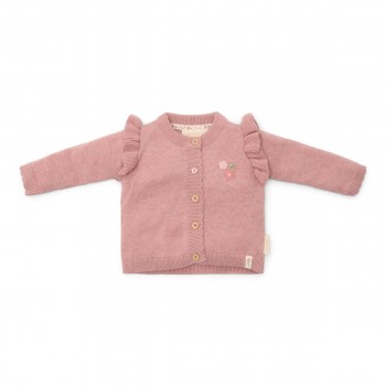 Cardigan din bumbac organic - Fairy Pink - Fairy Garden - Little Dutch Cardigan din bumbac organic - Fairy Pink - Fairy Garden - Little Dutch