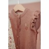 Cardigan din bumbac organic - Fairy Pink - Fairy Garden - Little Dutch