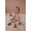 Jacheta reversibila din bumbac organic - Pink Blush - Fairy Garden - Little Dutch