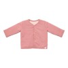 Jacheta reversibila din bumbac organic - Pink Blush - Fairy Garden - Little Dutch