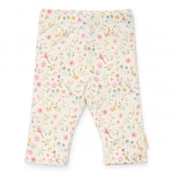 Pantaloni din bumbac organic - Alb - Fairy Garden - Little Dutch Pantaloni din bumbac organic - Alb - Fairy Garden - Little Dutch