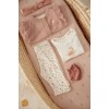 Pantaloni din bumbac organic - Alb - Fairy Garden - Little Dutch