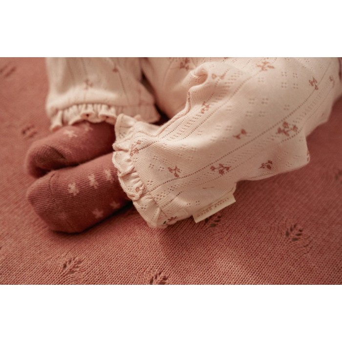 Pantaloni din bumbac organic - Fairy Flowers - Fairy Garden - Little Dutch