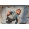Pantaloni din bumbac organic - Blue Stripe - Forest Friends - Little Dutch