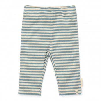 Pantaloni din bumbac organic - Blue Stripe - Forest Friends - Little Dutch Pantaloni din bumbac organic - Blue Stripe - Forest Friends - Little Dutch