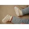 Pantaloni din bumbac organic - Stone Blue - Forest Friends - Little Dutch