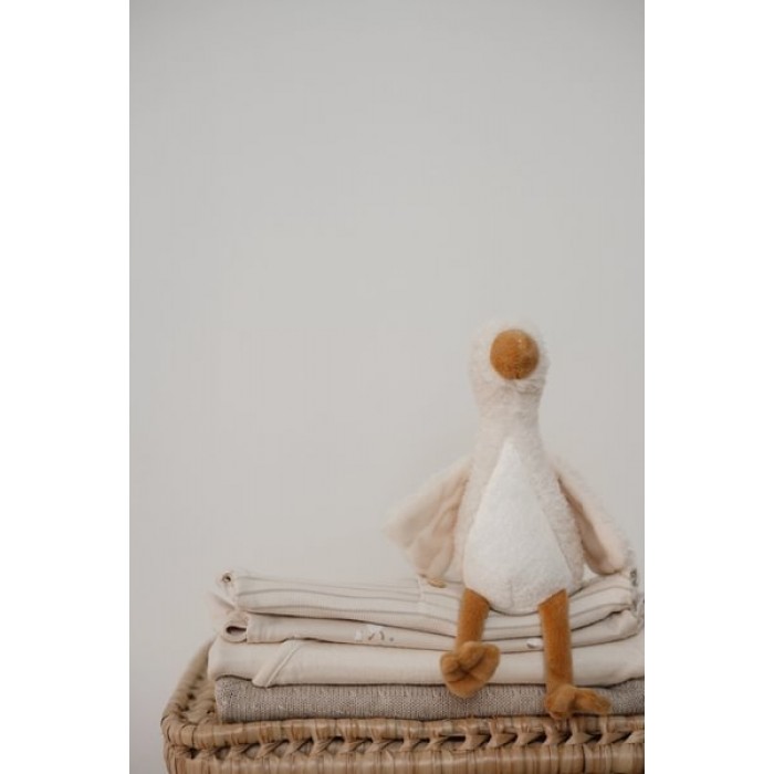 Body cu maneca scurta - Little Goose - Newborn Naturals - Little Dutch