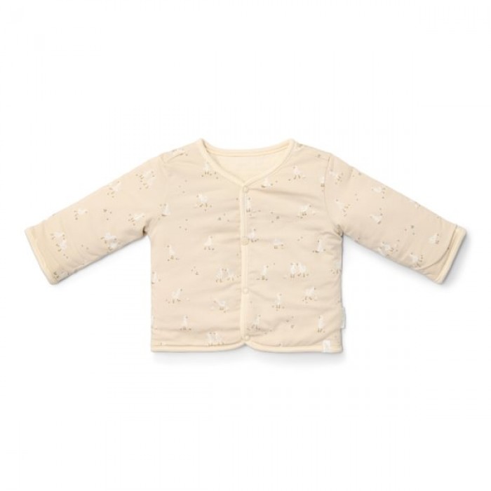 Jacheta reversibila din bumbac organic - Little Goose - Newborn Naturals - Little Dutch