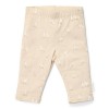 Pantaloni din bumbac organic - Little Goose - Newborn Naturals - Little Dutch