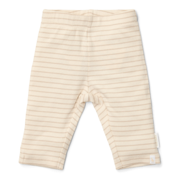Pantaloni din bumbac organic - Soft Beige Stripe - Newborn Naturals - Little Dutch Pantaloni din bumbac organic - Soft Beige Stripe - Newborn Naturals - Little Dutch