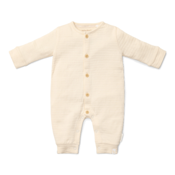 Salopeta din bumbac organic pentru bebelusi - Creme - Newborn Naturals - Little Dutch Salopeta din bumbac organic pentru bebelusi - Creme - Newborn Naturals - Little Dutch