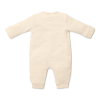 Salopeta din bumbac organic pentru bebelusi - Creme - Newborn Naturals - Little Dutch