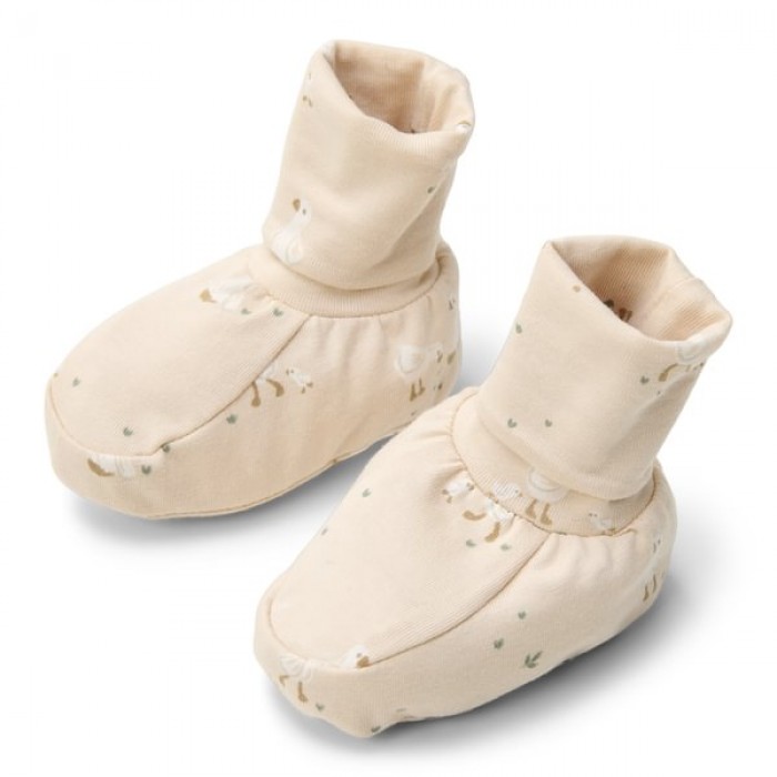 Botosei din bumbac organic - Little Goose - Newborn Naturals - Little Dutch