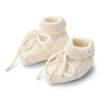 Botosei din bumbac organic - Off White - Newborn Naturals - Little Dutch
