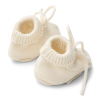 Botosei din bumbac organic - Off White - Newborn Naturals - Little Dutch
