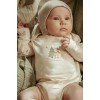 Caciulita din bumbac organic - Off White - Newborn Naturals - Little Dutch