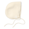 Caciulita din bumbac organic - Off White - Newborn Naturals - Little Dutch