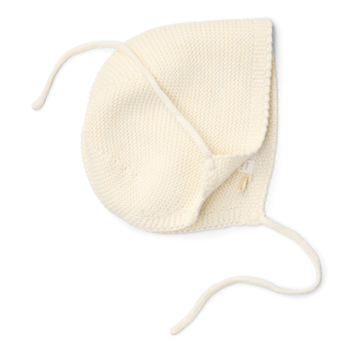 Caciulita din bumbac organic - Off White - Newborn Naturals - Little Dutch