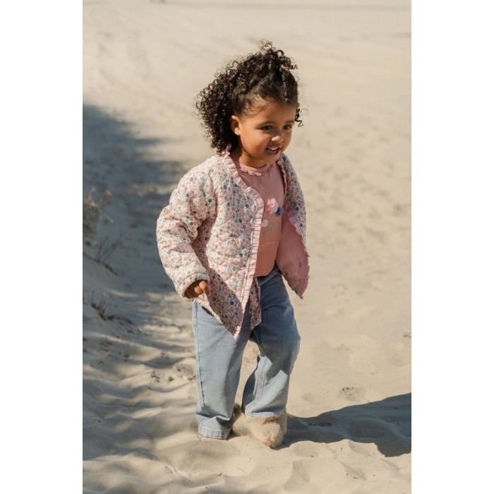 Tricou din bumbac organic - Pink Blush - Little Dutch