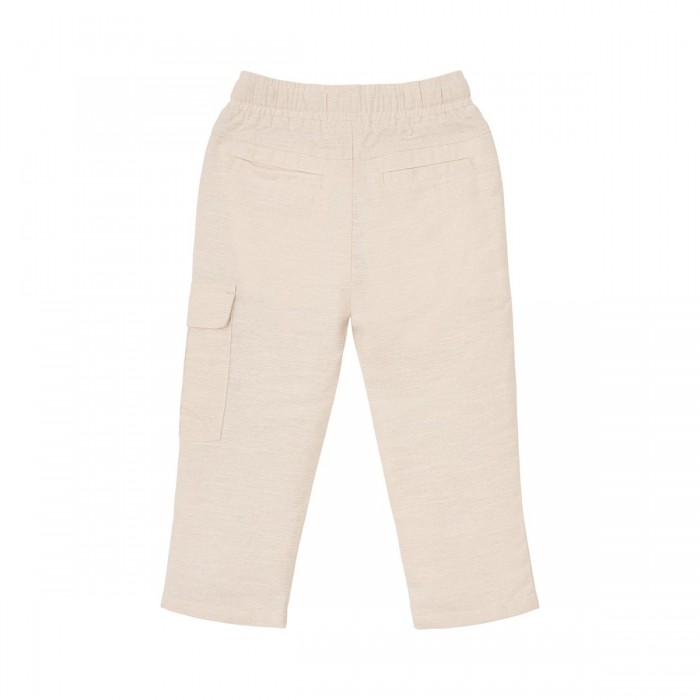 Pantaloni din bumbac organic - Sand - Little Dutch