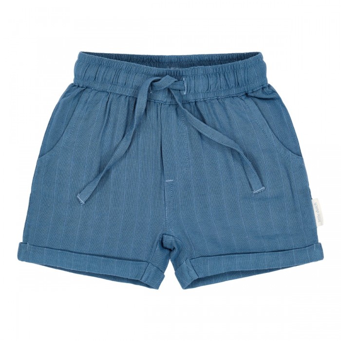 Pantaloni scurti din bumbac organic - Indigo - Little Dutch