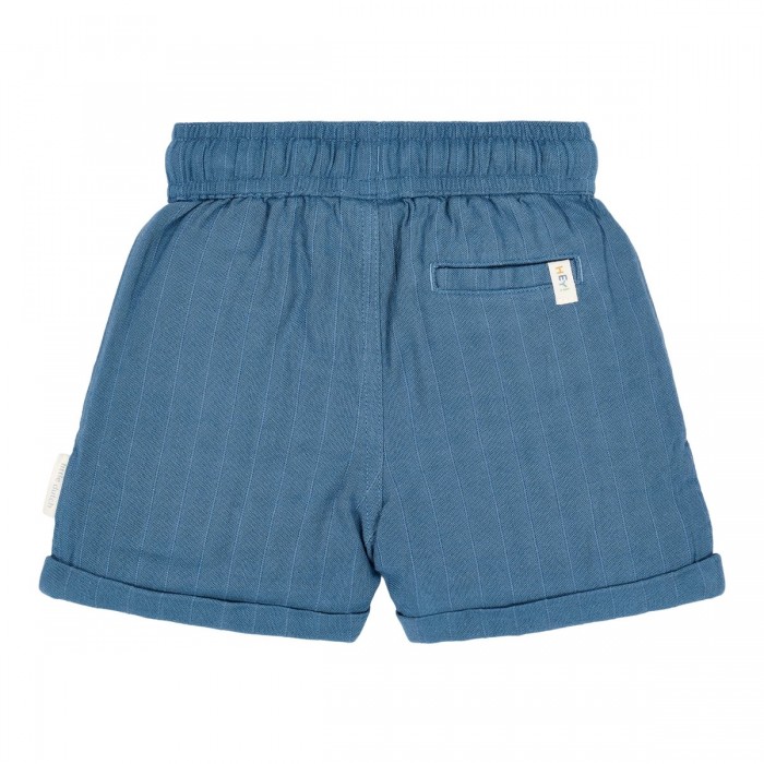 Pantaloni scurti din bumbac organic - Indigo - Little Dutch