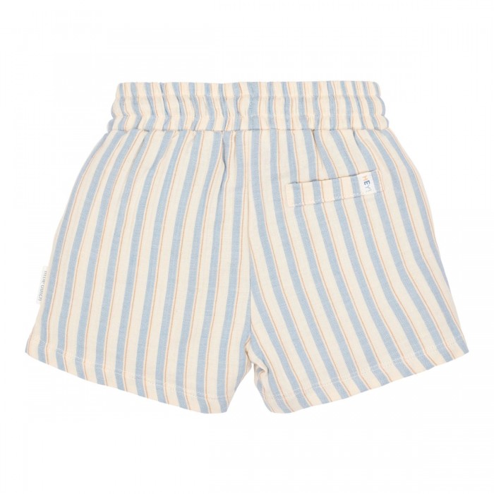 Pantaloni scurti din bumbac organic - Multi Stripe - Little Dutch
