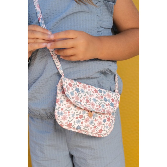 Gentuta din bumbac organic - Meadow Flowers - Little Dutch