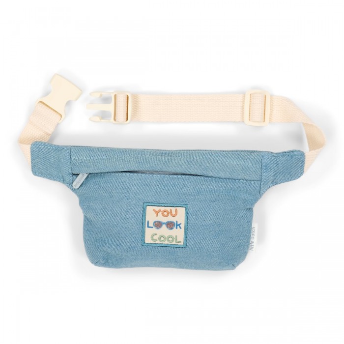 Borseta pentru copii din bumbac organic - HEI! - Little Dutch