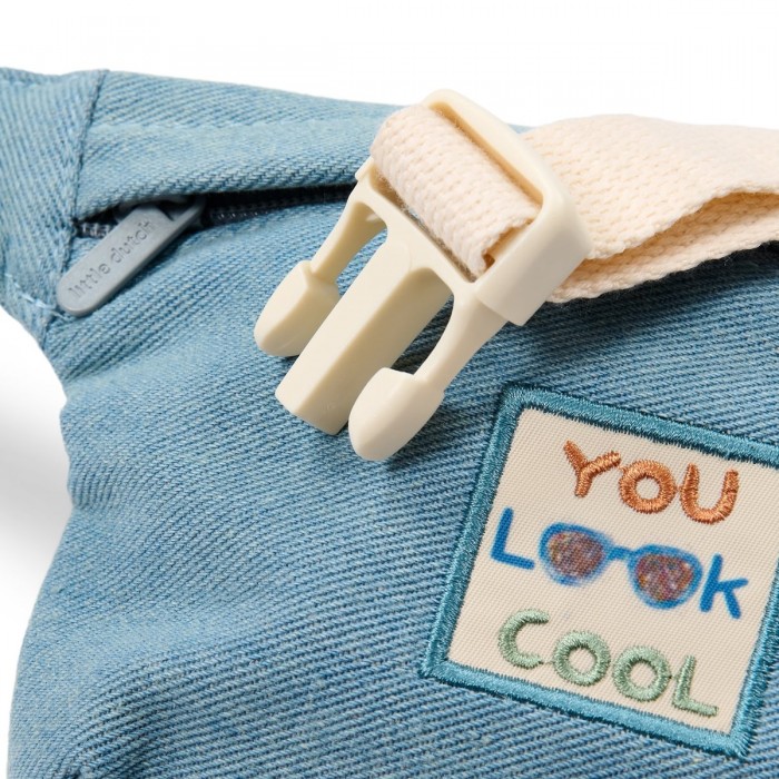 Borseta pentru copii din bumbac organic - HEI! - Little Dutch