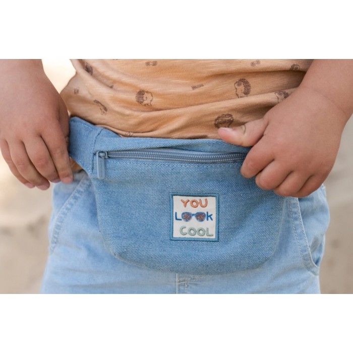 Borseta pentru copii din bumbac organic - HEI! - Little Dutch