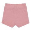 Pantaloni scurti cu volanase din bumbac organic - Vintage Pink - Little Dutch