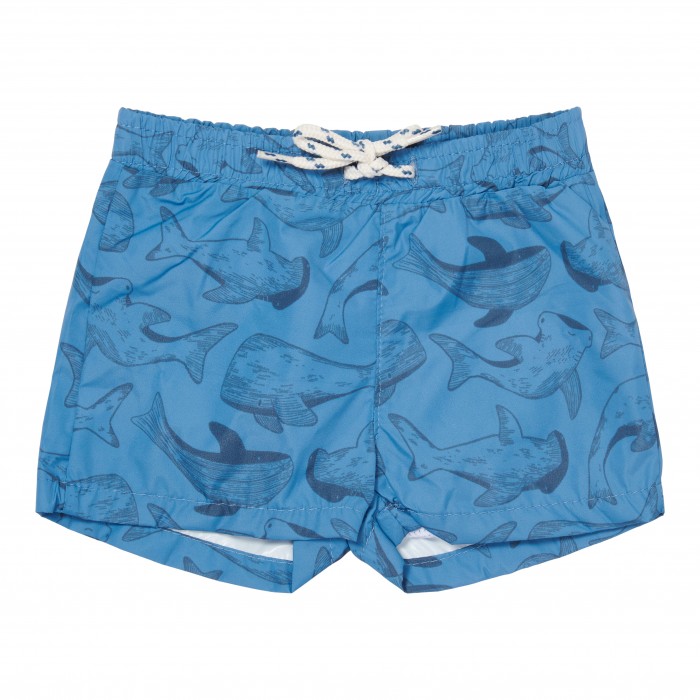 Sort pentru baie cu protectie UV 50+ - Sea Life Blue - Little Dutch