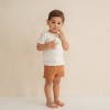 Pantaloni scurti din bumbac organic - Vintage Sunny Stripes - Little Dutch