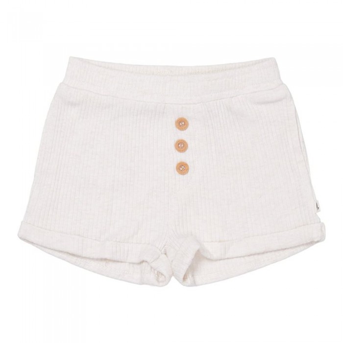 Pantaloni scurti din bumbac organic - Sand - Little Dutch