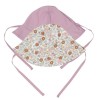 Palarie de soare reversibila cu protectie UV 50 + - Vintage Little Flowers/ Mauve - Little Dutch