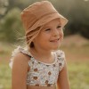 Palarie de soare reversibila cu protectie UV 50 + - Vintage Sunny Stripes - Little Dutch