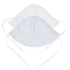 Palarie de soare reversibila cu protectie UV 50 + - Daisies Blue/White - Little Dutch
