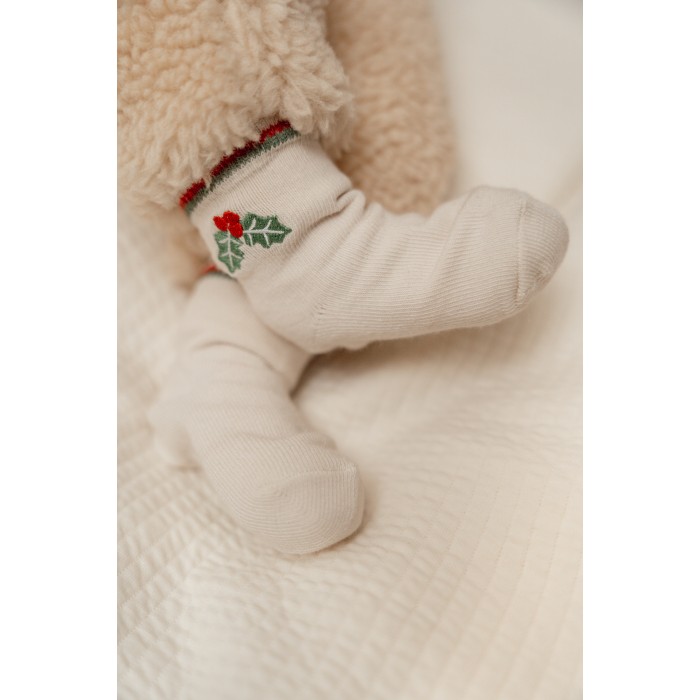 Sosetute din bumbac organic pentru copii - set 3 perechi - Little Dutch