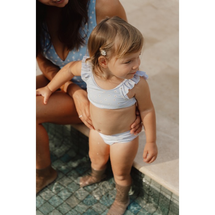 Costum de baie cu doua piese cu protectie UV 50+ - Daisies - Little Dutch