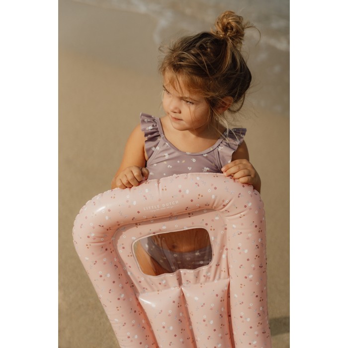 Costum de baie cu doua piese cu protectie UV 50+ - Mauve Blossom - Little Dutch
