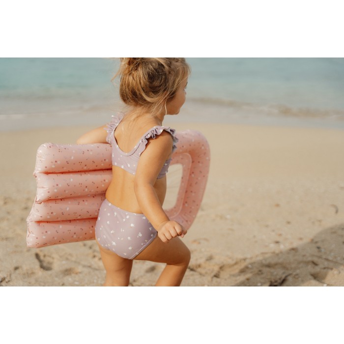 Costum de baie cu doua piese cu protectie UV 50+ - Mauve Blossom - Little Dutch